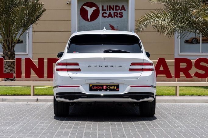 Подержанный Genesis GV80 I Рестайлинг, 2.5 л, 2024 в Дубае от Linda Cars Белый цвет. Корейская | AUTO.AE