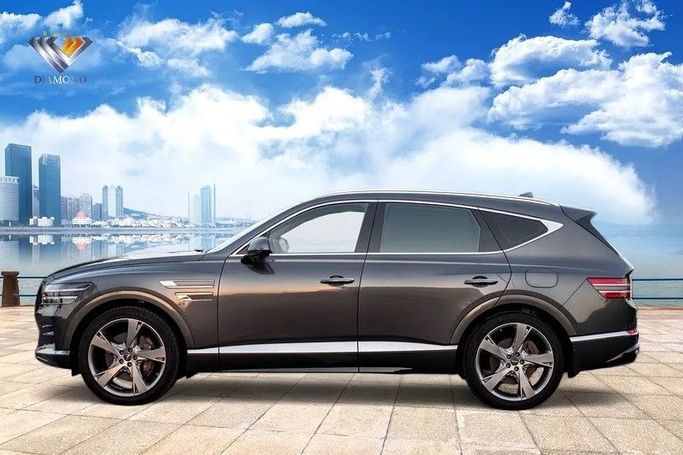 Used Genesis GV80 I, 3.5 l, 2023 in Dubai by Royal Diamond Motors, Grey color. GCC Specs | AUTO.AE