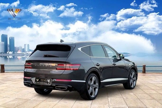 Used Genesis GV80 I, 3.5 l, 2023 in Dubai by Royal Diamond Motors, Grey color. GCC Specs | AUTO.AE
