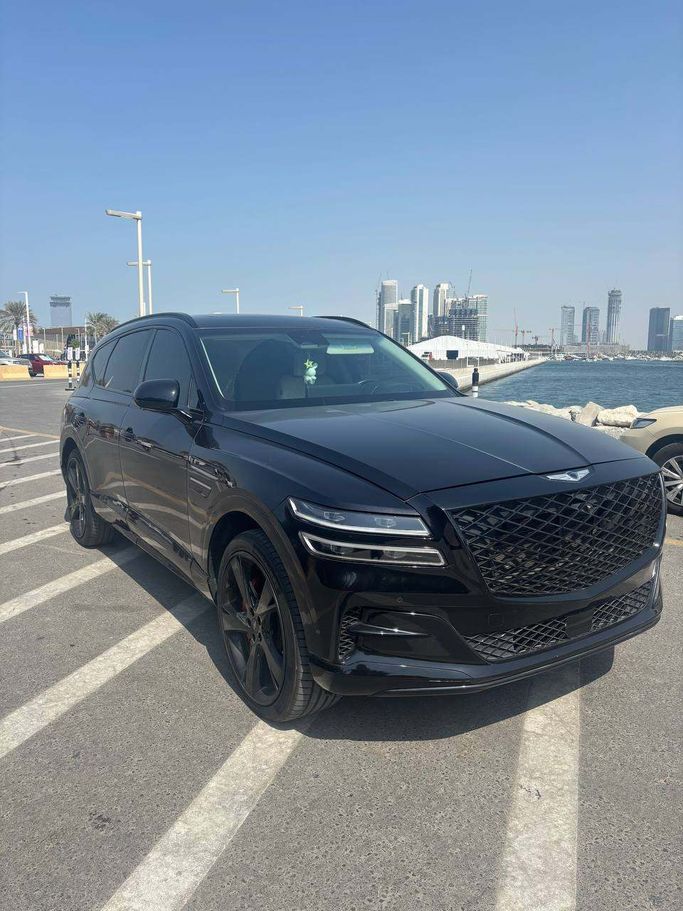 مستعملة Genesis GV80 I, 3.5 l, 2022 في في دبي، اللون أسود. المواصفات الكندية | AUTO.AE