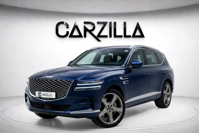 مستعملة Genesis GV80 I, 3.5 l, 2023 في في دبي من Carzilla Motors، اللون أزرق داكن. مواصفات الخليج | AUTO.AE | إعلان #262422