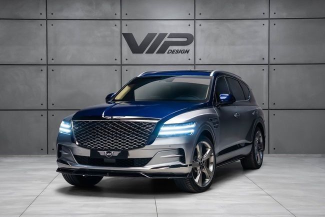 Подержанный ⁦Genesis GV80 I Рестайлинг, 3.5 л, 2024⁩ в ОАЭ, Дубай от VIP Design Серебристый цвет. GCC | AUTO.AE | Объявление #287992