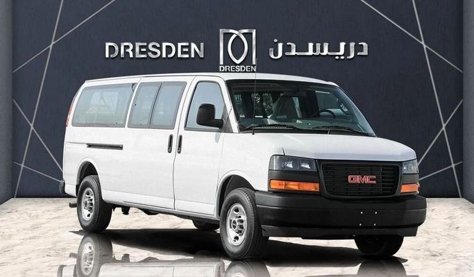 Новый GMC Savana I Рестайлинг, 6.6 л, 2023 в Дубае от Dresden Motors Белый цвет. GCC | AUTO.AE