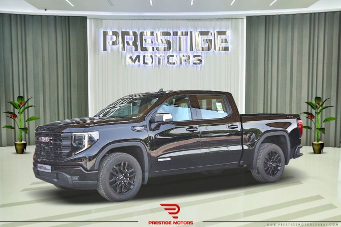 New GMC Sierra IV Facelift, 5.3 l, 2024 in Dubai by Prestige motors, Black color. GCC Specs | AUTO.AE