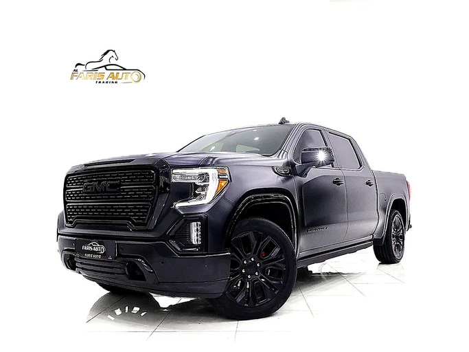Подержанный GMC Sierra IV, 6.2 л, 2021 в Дубае от Al Faris Motors Черный цвет. GCC | AUTO.AE