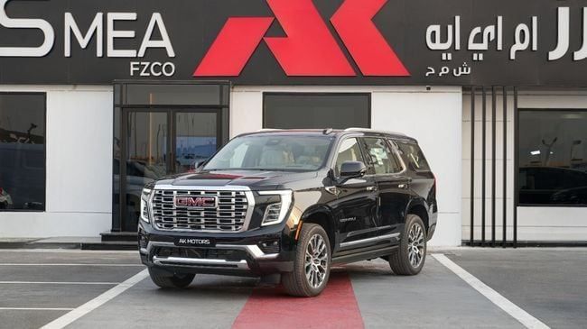 جديدة GMC Yukon شد الوجه V, 6.2 l, 2025 في في دبي من AK Motors MEA، اللون أسود. مواصفات الخليج | AUTO.AE