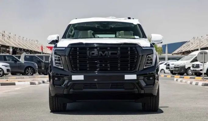 جديدة GMC Yukon فيس ليفت V, 6.2 l, 2025 في في دبي من Dresden Motors، اللون أسود. مواصفات الخليج | AUTO.AE | إعلان #253562