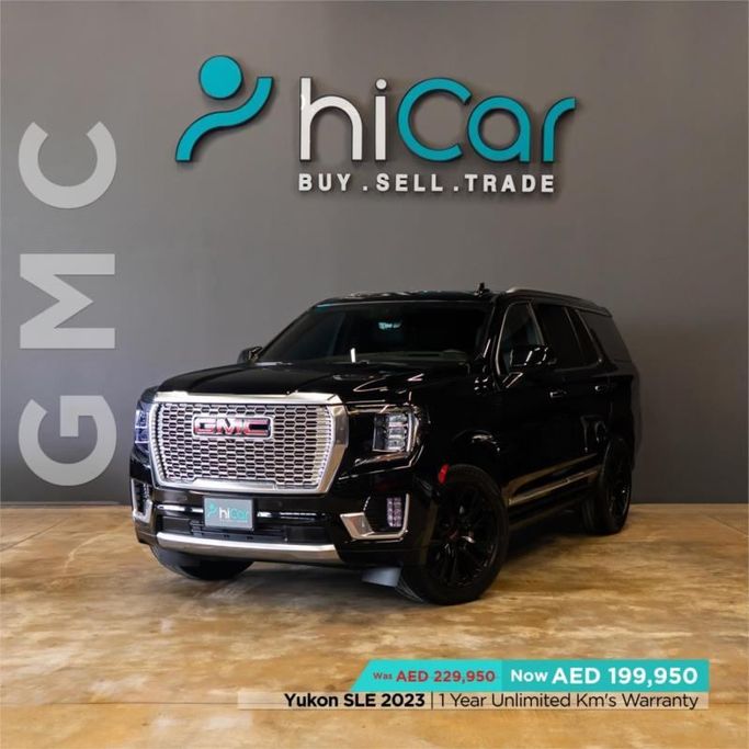 مستعملة GMC Yukon V, 6.2 l, 2023 في في دبي من Hi Car Approved Pre-Owned Cars Showroom، اللون أسود. مواصفات الخليج | AUTO.AE | إعلان #264600