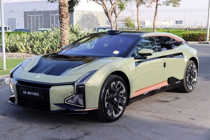 Used HiPhi Z, 2024 in Dubai by 66 Motors, Grey color. Chinese Specs | AUTO.AE