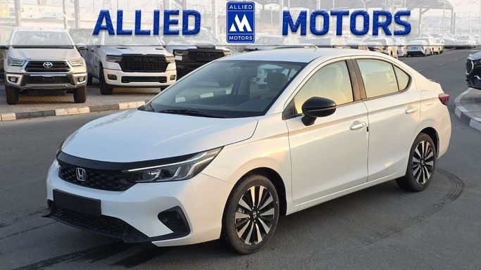 Новый Honda City Vll Рестайлинг, 1.5 л, 2024 в Дубае от Allied Motors Белый цвет. GCC | AUTO.AE