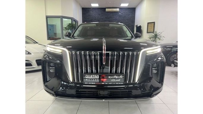 Used Hongqi E-HS9, 2021 in Dubai by Quatro Motors, Black color.  | AUTO.AE