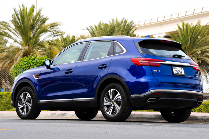 Hongqi HS5 I, 2022 внедорожник 5 дв.  класса в Дубае от One by One Car Rental - Angelyn синий цвет | AUTO.AE