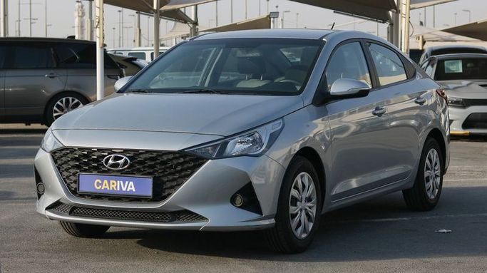 Used Hyundai Accent VI (BN7), 1.5 l, 2023 in Dubai by Cariva Used Cars , Grey color. GCC Specs | AUTO.AE