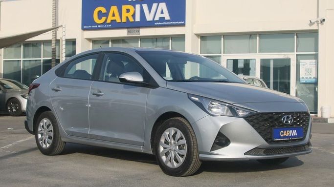Used Hyundai Accent VI (BN7), 1.5 l, 2023 in Dubai by Cariva Used Cars , Grey color. GCC Specs | AUTO.AE