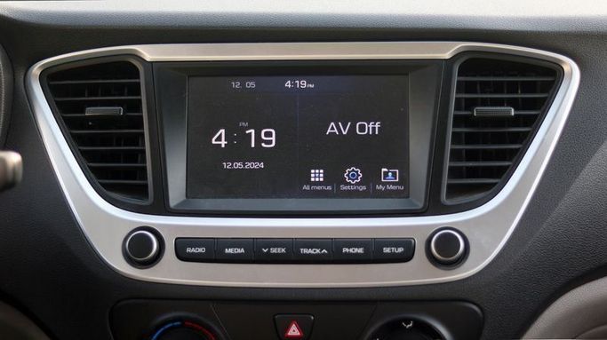 Used Hyundai Accent VI (BN7), 1.5 l, 2023 in Dubai by Cariva Used Cars , Grey color. GCC Specs | AUTO.AE