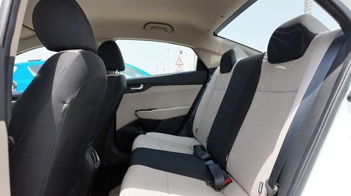 Used Hyundai Accent V Facelift, 1.6 l, 2022 in Dubai by Cariva Used Cars , White color. GCC Specs | AUTO.AE