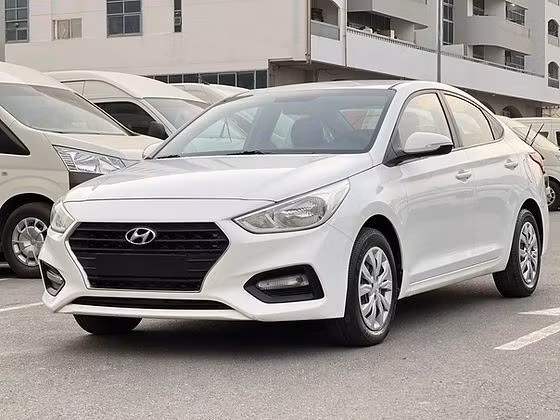 Подержанный Hyundai Accent V, 1.6 л, 2020 в Дубае от DEVA CARS Белый цвет. GCC | AUTO.AE