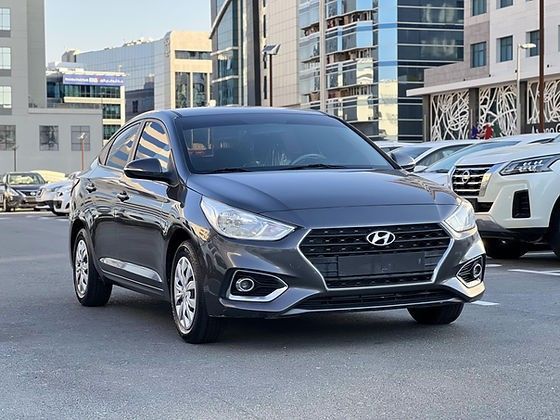 Подержанный Hyundai Accent V Рестайлинг, 1.6 л, 2021 в Дубае от DEVA CARS Серый цвет. GCC | AUTO.AE