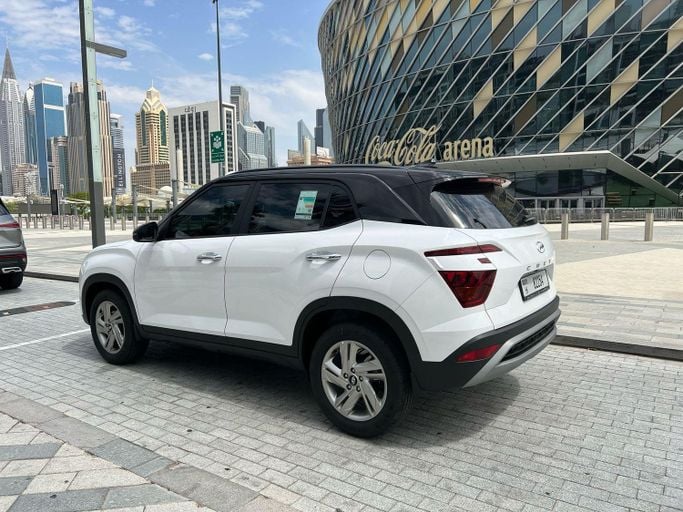Hyundai Creta II Рестайлинг, 2025 внедорожник 5 дв. grand  класса в Дубае от JON Luxury Car Rental LLC белый цвет | AUTO.AE