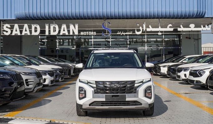 New Hyundai Creta II, 1.5 l, 2023 in Dubai by Saad Idan Motors, White color.  | AUTO.AE