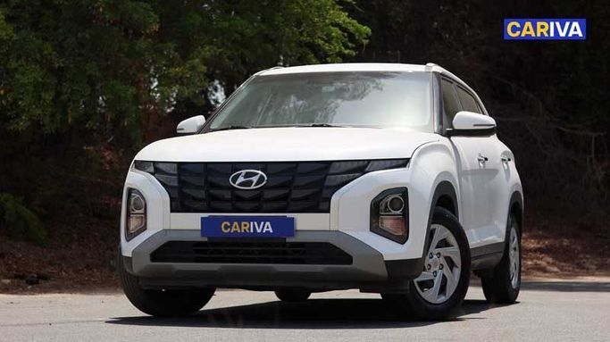 Подержанный Hyundai Creta II, 2.0 л, 2023 в Дубае от Cariva Used Cars  Белый цвет. GCC | AUTO.AE