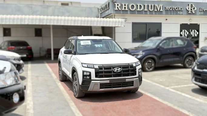 New Hyundai Creta II Facelift, 1.5 l, 2026 in Dubai by Rhodium Motors FZE, White color. GCC Specs | AUTO.AE