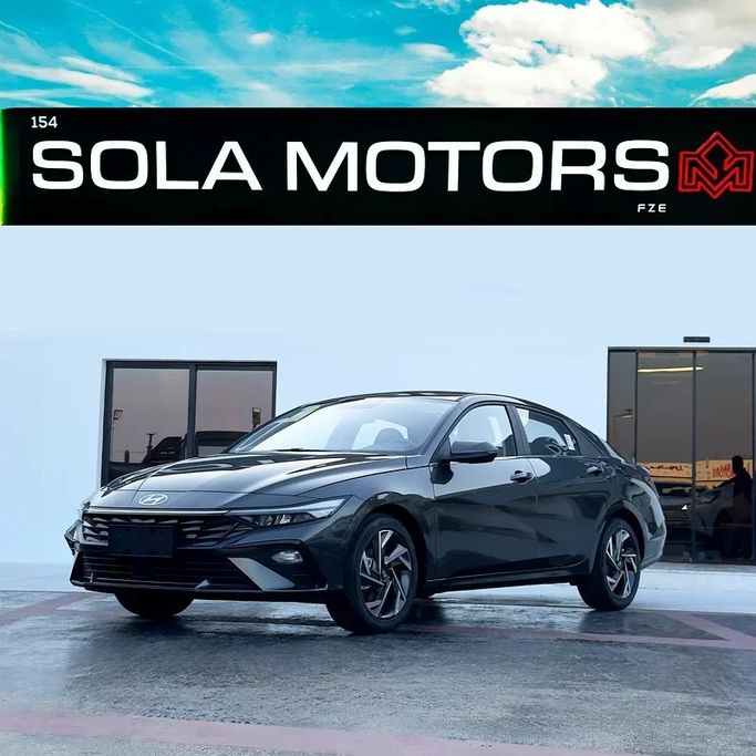 Новый Hyundai Elantra VII (CN7) Рестайлинг, 1.6 л, 2025 в Дубае от Sola Motors Серый цвет. Китайская | AUTO.AE