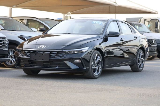 New Hyundai Elantra VII (CN7), 1.5 l, 2025 in Dubai by JES Motors, Black color.  | AUTO.AE