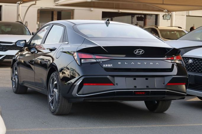 New Hyundai Elantra VII (CN7), 1.5 l, 2025 in Dubai by JES Motors, Black color.  | AUTO.AE