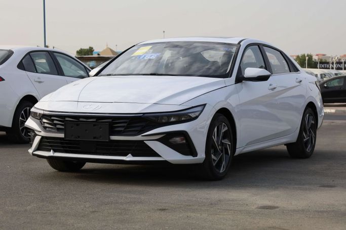 New Hyundai Elantra VII (CN7) Facelift, 1.5 l, 2025 in Dubai by JES Motors, White color. Other | AUTO.AE