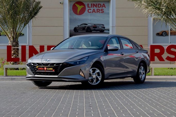 Used Hyundai Elantra VII (CN7), 1.6 l, 2023 in Dubai by Linda Cars, Grey color. GCC Specs | AUTO.AE
