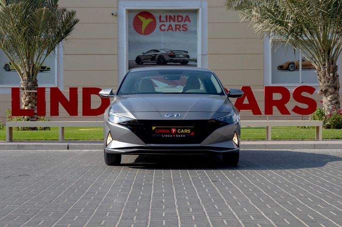 Used Hyundai Elantra VII (CN7), 1.6 l, 2023 in Dubai by Linda Cars, Grey color. GCC Specs | AUTO.AE