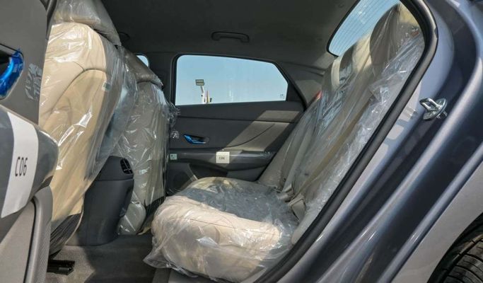 New Hyundai Elantra VII (CN7) Facelift, 1.6 l, 2024 in Dubai by F7 Motors, Grey color. GCC Specs | AUTO.AE