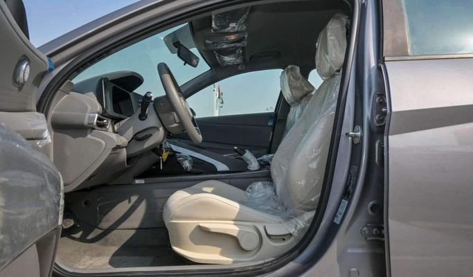 New Hyundai Elantra VII (CN7) Facelift, 1.6 l, 2024 in Dubai by F7 Motors, Grey color. GCC Specs | AUTO.AE