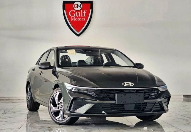 Новый Hyundai Elantra VII (CN7) Рестайлинг, 1.6 л, 2025 в Дубае от Gulf Motors Серый цвет. Китайская | AUTO.AE