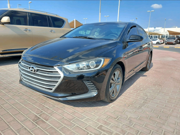 Used Hyundai Elantra VI (AD), 2.0 l, 2017 in Dubai by Abdo Al Muthanna Used Cars, Black color. American Specs | AUTO.AE