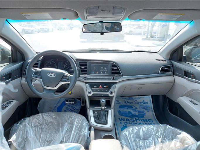 Used Hyundai Elantra VI (AD), 2.0 l, 2017 in Dubai by Abdo Al Muthanna Used Cars, Black color. American Specs | AUTO.AE