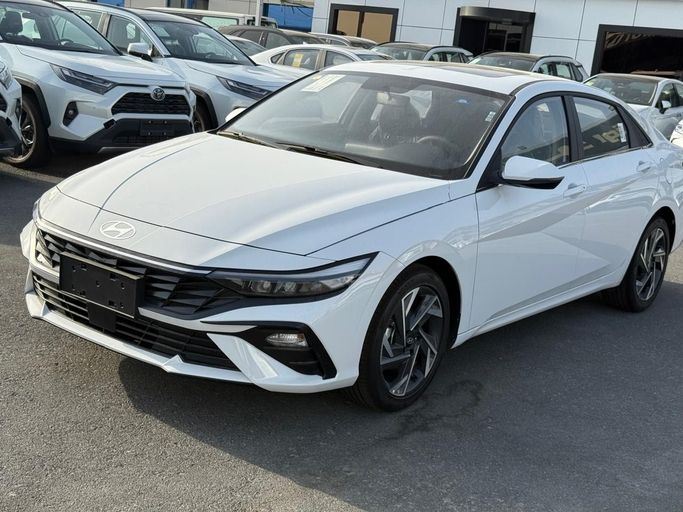 New Hyundai Elantra VII (CN7) Facelift, 1.6 l, 2025 in Dubai by Gold Auto, White color. Other | AUTO.AE