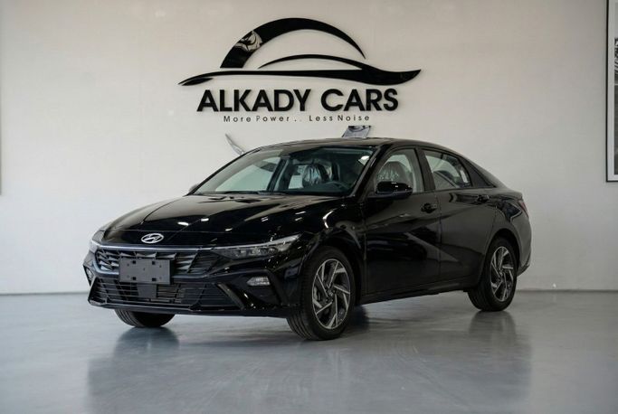 جديدة Hyundai Elantra عملية فيس ليفت VII (CN7), 1.5 l, 2025 في في دبي من Alkady Cars، اللون أسود. المواصفات الصينية | AUTO.AE