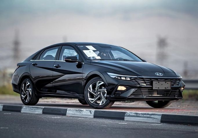 جديدة Hyundai Elantra عملية فيس ليفت VII (CN7), 1.6 l, 2025 في في دبي من ZOHAAN MOTORS FZCO، اللون أسود. المواصفات الصينية | AUTO.AE | إعلان #241043