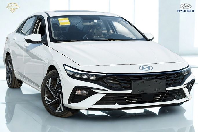 جديدة Hyundai Elantra عملية فيس ليفت VII (CN7), 1.5 l, 2025 في في دبي من NEW TOP GEAR AUTO، اللون أبيض.  | AUTO.AE | إعلان #245775