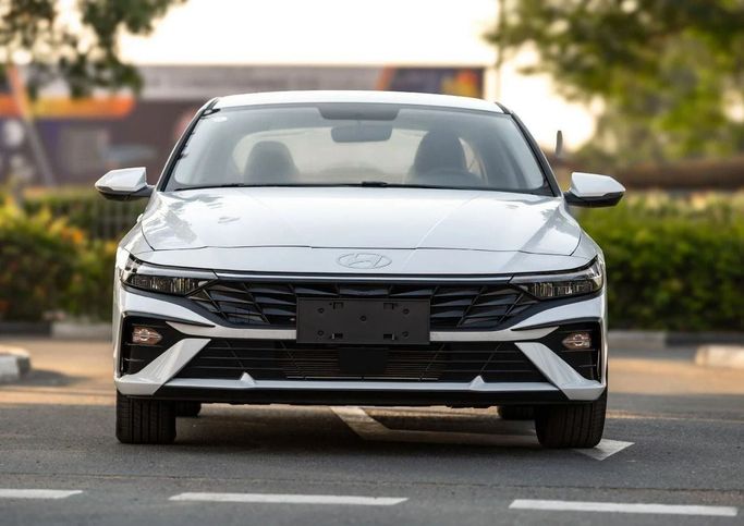 New Hyundai Elantra VII (CN7) Facelift, 1.5 l, 2025 in Dubai by ADDRESS MOTORS, White color. GCC Specs | AUTO.AE | Listing #265868