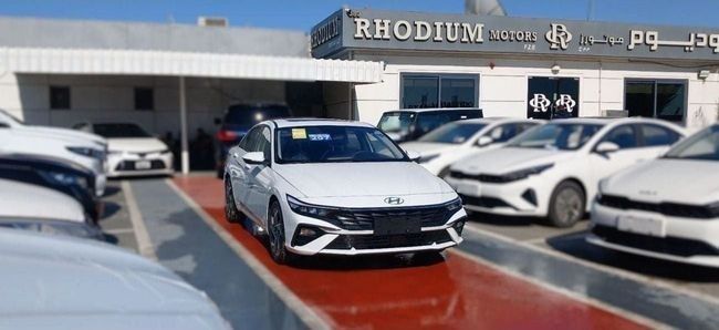 New ⁦Hyundai Elantra VII (CN7) Facelift, 1.5 l, 2025⁩ in UAE, Dubai by Rhodium Motors FZE, White color. Chinese Specs | AUTO.AE | Listing #286741