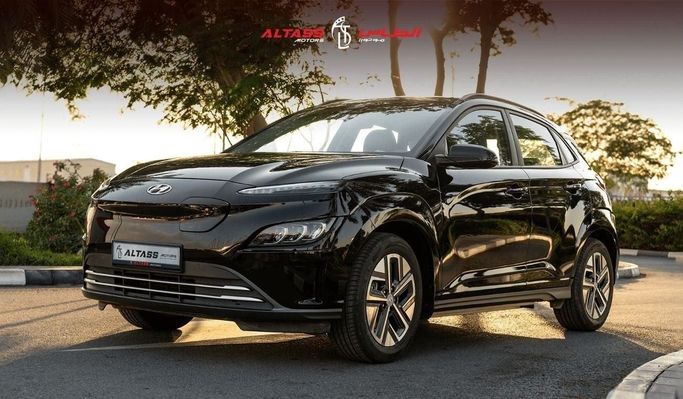 Новый Hyundai Kona I Рестайлинг, 2023 в Дубае от Altass Motors Черный цвет. GCC | AUTO.AE