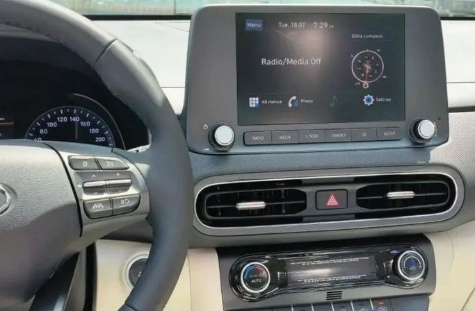 Новый Hyundai Kona I Рестайлинг, 2.0 л, 2023 в Дубае от Mohamed Hakim Motors Голубой цвет. GCC | AUTO.AE