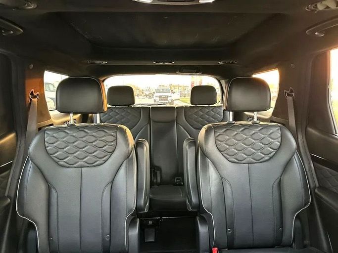 Подержанный Hyundai Palisade I, 3.8 л, 2021 в Дубае от Lucky Star Motors Серый цвет. Американская | AUTO.AE