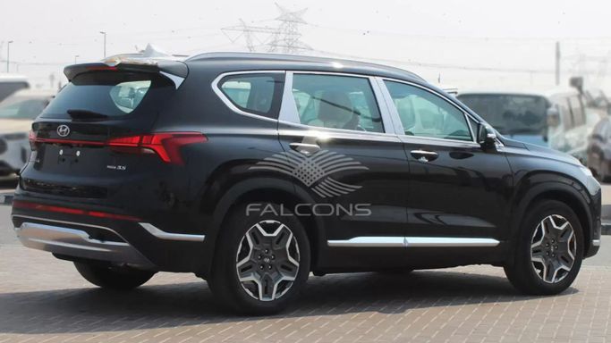 New Hyundai Santa Fe IV Facelift, 2.5 l, 2023 in Dubai by Falcons GT Motors FZCO, Black color. Other | AUTO.AE