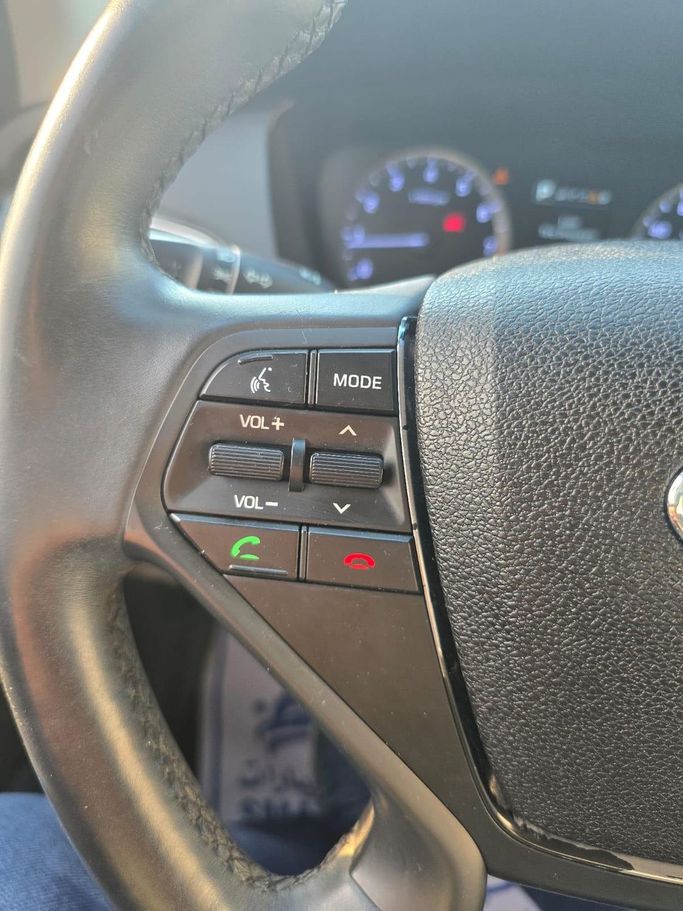 Used Hyundai Sonata VII (LF), 2.4 l, 2015 in Dubai, Blue color. American Specs | AUTO.AE