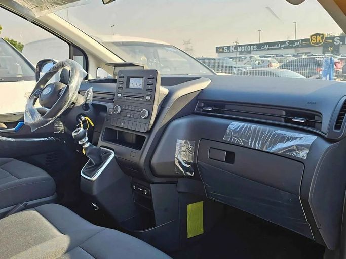 New Hyundai Staria, 2.2 l, 2025 in Dubai by SK Motors, White color. GCC Specs | AUTO.AE