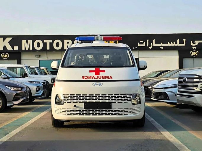 New Hyundai Staria, 3.5 l, 2025 in Dubai by SK Motors, White color. Other | AUTO.AE